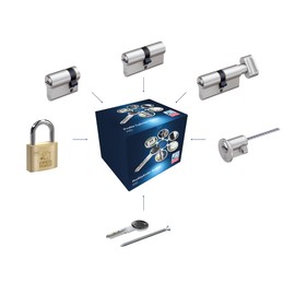 BASI | K65 Profile Cylinder System | Configurator for Lock Cylinder | Can be Combined as desired | Keyed Alike
