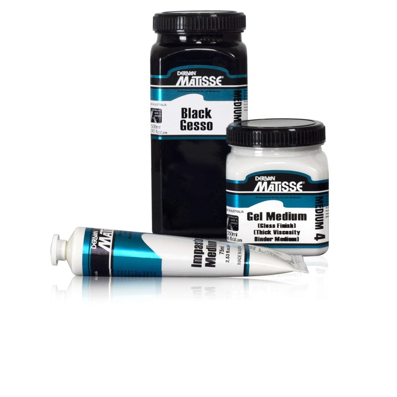 Derivan Matisse MM12 Professional Artists Acrylic Clear Sealer Medium 250