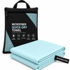 Microfiber Quick Dry Towel with Carry Bag – Ultra Absorbent