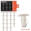 A-Premium 20PCS Nylon Hood Seal Retainer Clips Compatible with Honda