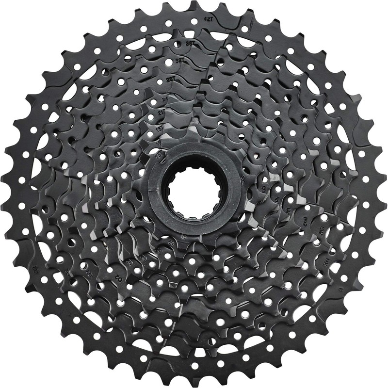 SunRace Unisex Csms3 1142t 10 Speed Cassette, Black, 10v 11-42
