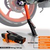 GRAND PITSTOP Motorcycle Maintenance Stand, Portable & Compact Lift Stand