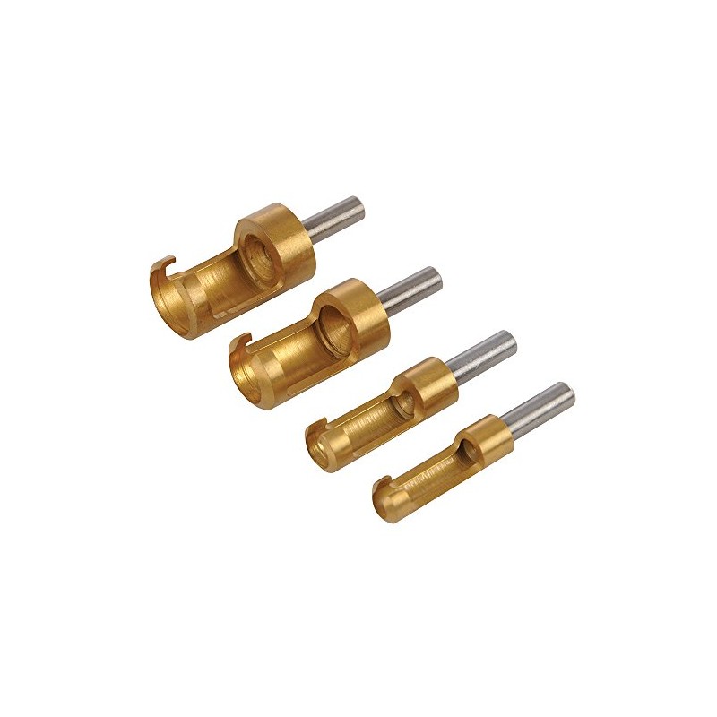 Silverline 151219 Plug Cutter Set 4-Piece 6 - 16mm