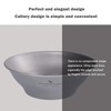 iBasingo 600ml Titanium Bowls Ultralight Tableware Single-Walled Rice Bowl Small
