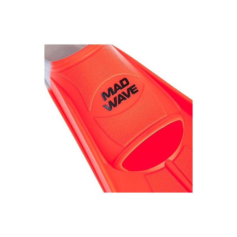 Mad Wave Training Fins - Orange 33-34