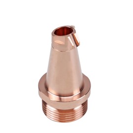 Laser Welding Nozzle 5pcs Nozzles of Laser Welding Machine AS-12 Copper Material Thread Diameter M16 CNC Machine Industrial Parts Accessories, for Fiber Laser Welder