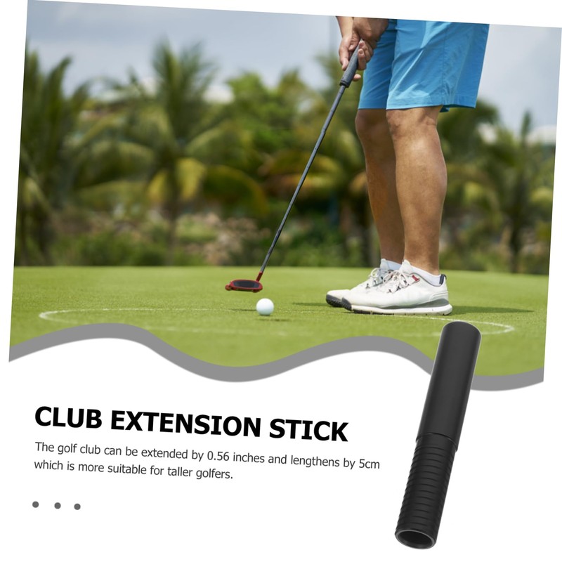 KOMBIUDA Golfs Shaft Extension Rod Extender Durable Fit for Golf