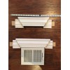 CROWN MOLDING AC VENT HOOD TRANSITION (10")