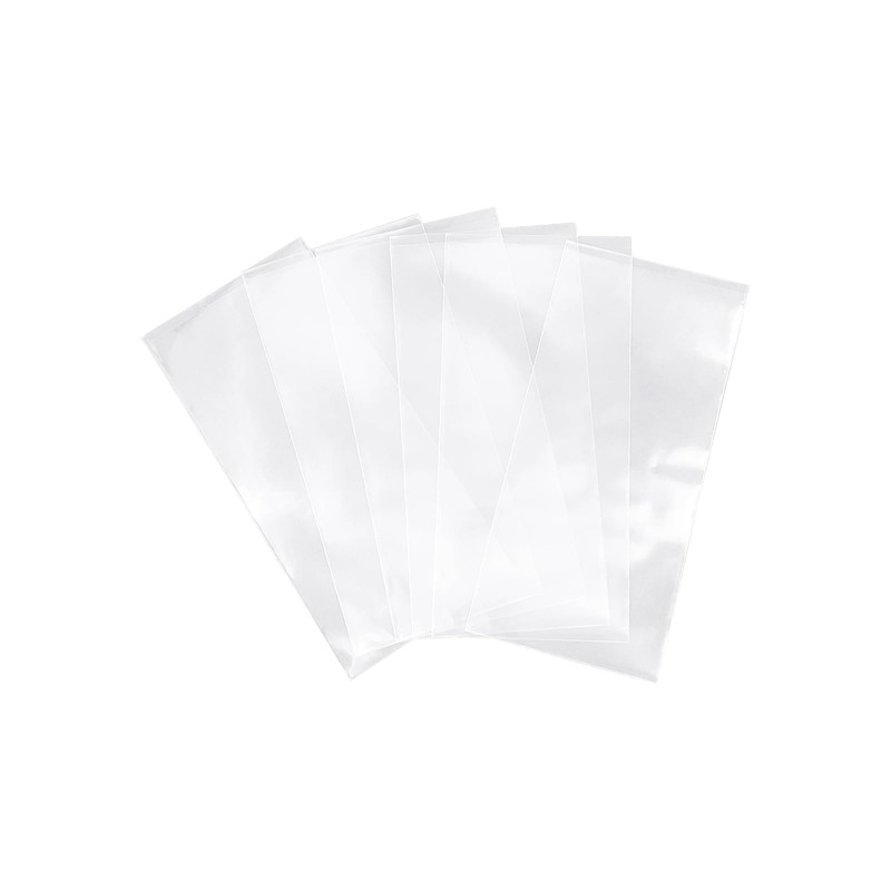 YOLCAR 100 Pack Clear Paper Money Holders, Dollar Bill Sleeves,
