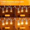 Brightown Outdoor String Lights, 50FT 25 G40 Bulbs Shatterproof Patio