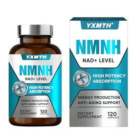 NMNH Capsules, Ultra Strength NMNH Supplement 2000 mg, High Purity NAD Supplement to Increase NAD+ Levels, Anti-Ageing, Energy and Concentration, 120 Capsules