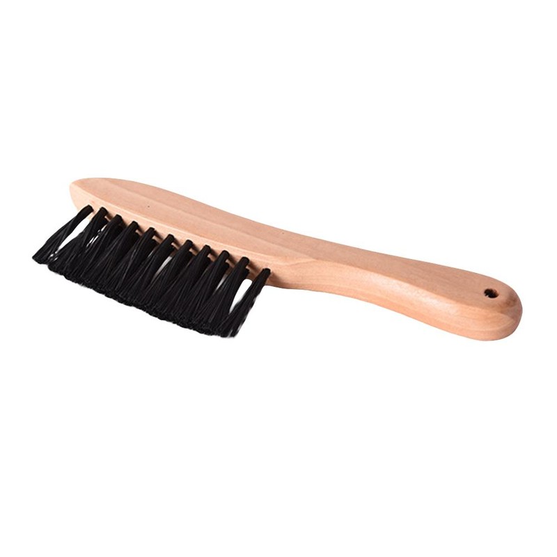 Wooden Billiards Pool Table and Rail Brush Set Nylon Bristles