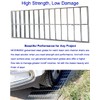MOSINSBO Galvanized Steel Drain Grate 20x8 in for NDS 8"