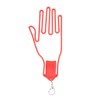 Hokushin Trading HTC Golf Glove Hanger Red S-XL [8.7 -