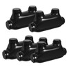 RVBOATPAT Insulated Inline Splice Connector 2/0-6 Gauge Wire Connectors Aluminum