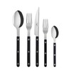 Sabre Paris | Famille BISTROT - 5 Piece Flatware (Black)