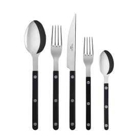 Sabre Paris | Famille BISTROT - 5 Piece Flatware (Black)