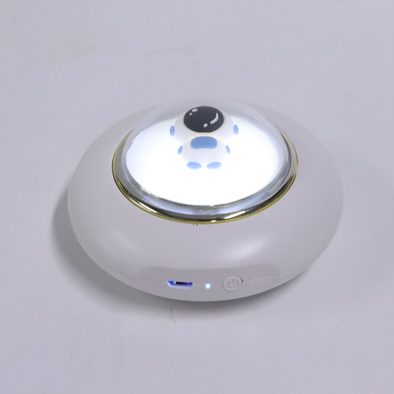 Spaceman Hand Heater Night Light USB Rechargeable Portable 2 Gears