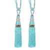 PATIKIL Curtain Tassel Tiebacks, 2 Pack 28" Gourd Shape Curtain