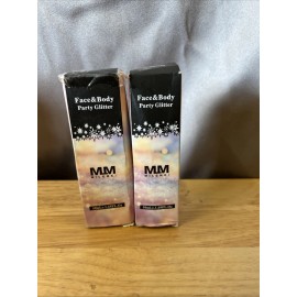 MM milemei Body Glitter Face Glitter Gel: Singer Concerts Disco Festival Rave (2 pack)