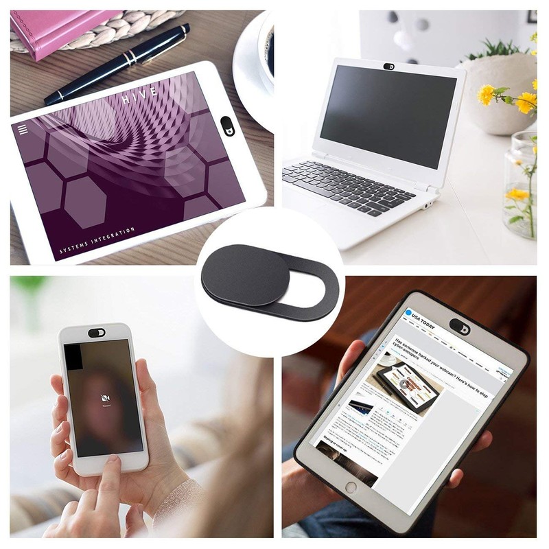 ivoler [6 Pack] Webcam Cover Slider for Privacy, 0.027in Ultra
