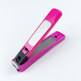 픽업스토어 Kai Hot Pink Women's School Office Nail Clipper Anti-Slip Nail Cutter Y6W9335DF