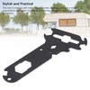 Black Multitool with 14 in 1 Separate Rigger Tools Steel