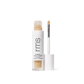 RMS Beauty Revitalize Hydra Concealer, Medium Coverage Hydrating Liquid Complexion Perfector, Skincare-Infused Lightweight and Creaseproof with Built-In Brush Applicator