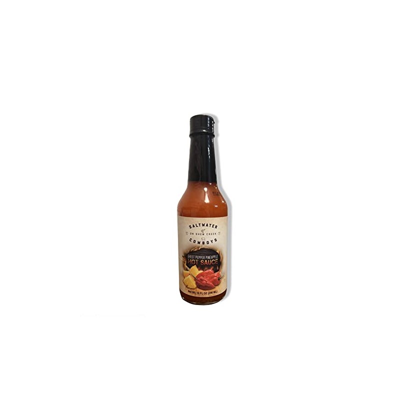 Saltwater Cowboys Ghost Pepper Pineapple Hot Sauce