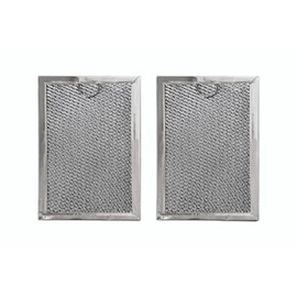 Amazinpure 2-Pack 5230W1A012C wb06x10309 microwave grease filter compatible with GE WB06X10359 WB06X10654 LG 5230W1A012A 5230W1A012B 5230W1A01B Frigidaire 5304464105 5304478913 Kenmore 910457