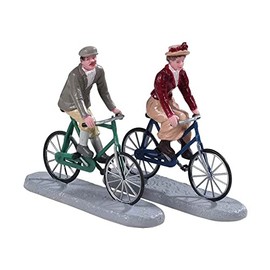 Lemax - Bike Ride Date - Set of 2 - Christmas Houses & Christmas Villages
