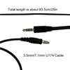 YASHALY 3.5mm and 7.1mm U174 Conversion Cable for U94 PCI