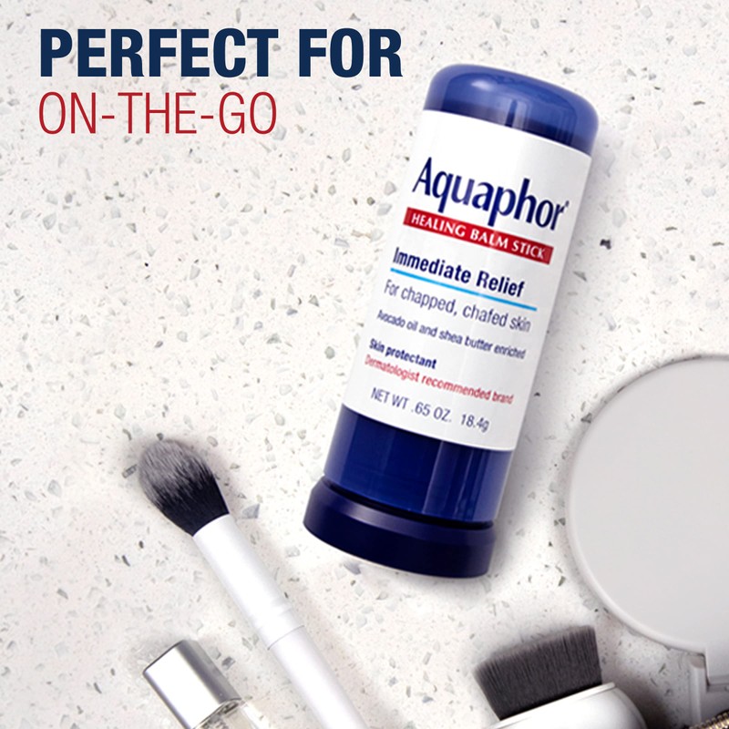 Aquaphor Healing Balm Stick, Skin Protectant with Avocado Oil and