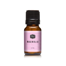 P&J Trading Fragrance Oil for Diffusers for Home - Magnolia 10ml Fragrance Scents for Candle Making - Soap Making Supplies & Car Diffuser Scents