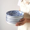 Selamica Porcelain Salad Pasta Bowls, Serving bowls, Microwave & Dishwasher