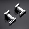 Miyili Bath Towel Hook Polished Stainless Steel Coat/Robe Clothes Hook