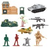Blue Panda 300-Piece Military Toys Set - Plastic Army Men