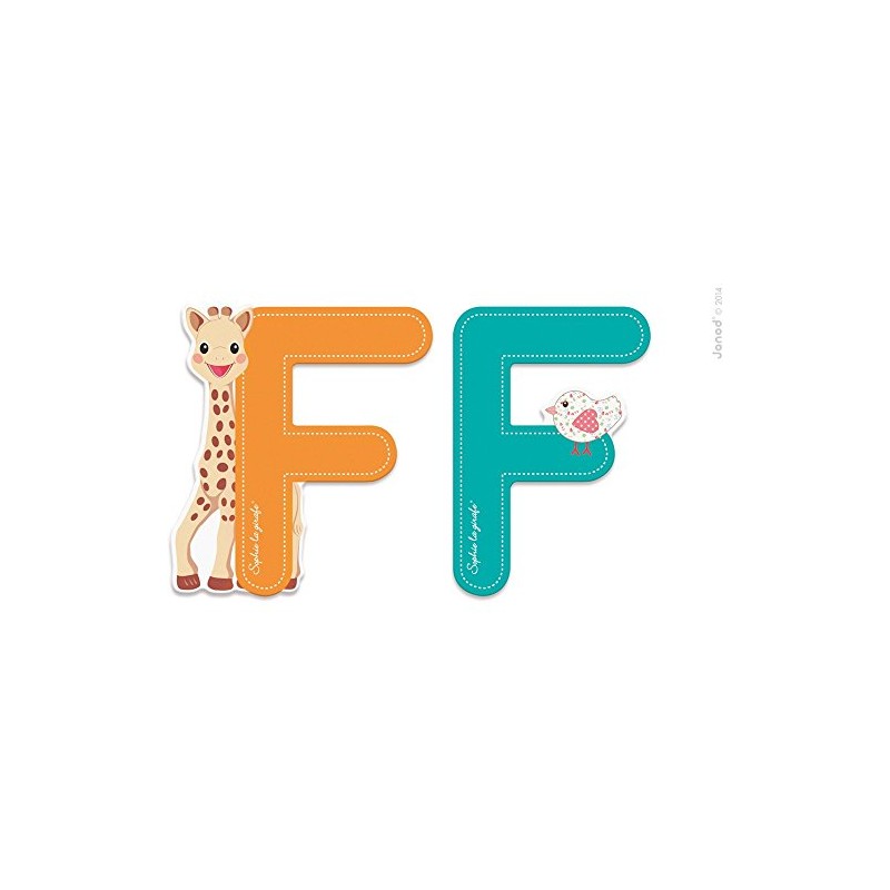 VULLI Sophie la Girafe Letters F
