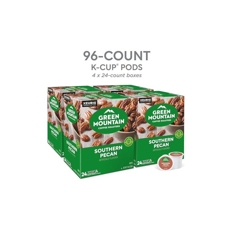 Green Mountain Coffee Roasters Southern Pecan Keurig Single-Serve K-Cup pods,
