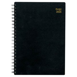Daigo Notebook 2026 Schedule Book, Appointment Weekly Left, B5, Black, E1048, Starts on December 2025