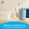 Stainless Steel Bathroom Brush Cup -5-Ounce hot and Cold Beverage