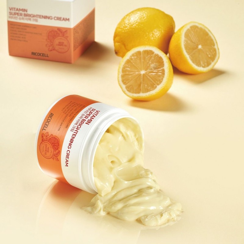 Lycocell Vitamin 10 Types Super Whitening Cream 100g 2 x