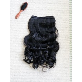 DAISO Half wig black