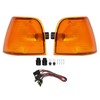 HECASA Pair Corner Light Compatible with Peterbilt 375 385 Trucks