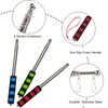 Telescopic Flag Pole 3pcs 2M Stainless Steel Handheld Flag Pole