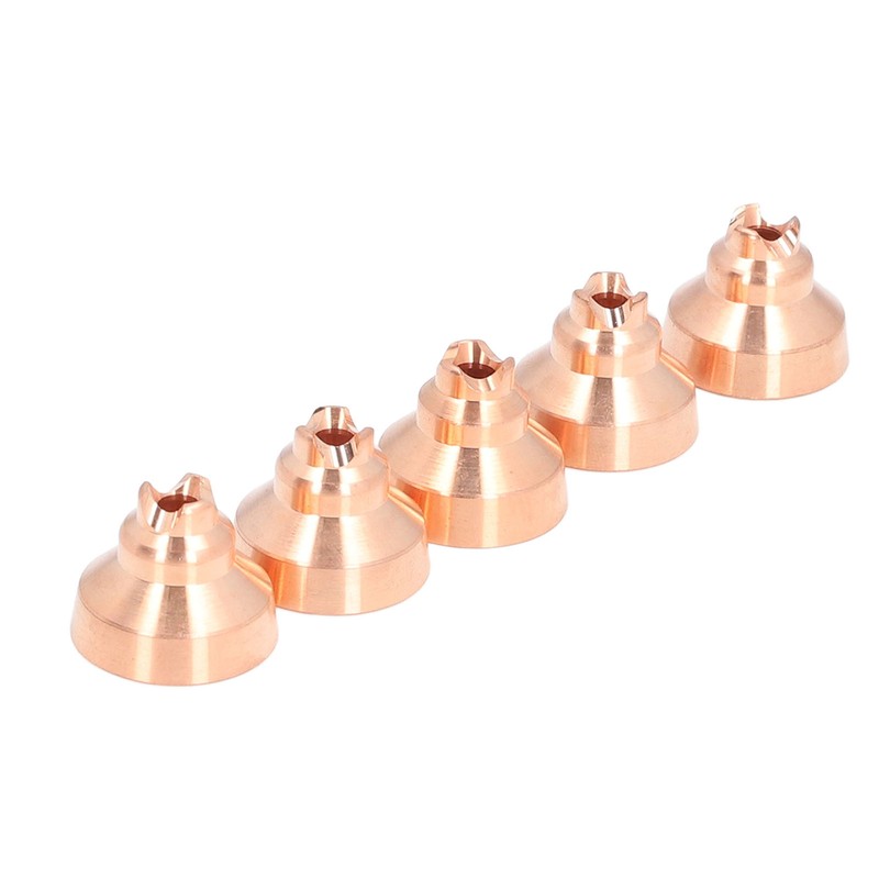 5PCS Consumables Tip Shield Brass Hand Drag Cutting Torch Shield