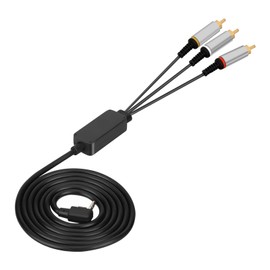AV Cable, o Video Adapter Cord Video Cable TV Cable, Component Replacement Cable for Game Players for PSP2000 3000, 5 Feet