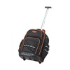 VEVOR Rolling Tool Backpack, 110 lbs Load Capacity, 45 Pockets