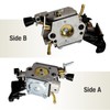 Saihisday C1M-EL37B 445 Replacement for Husqvarna Carburetor with Maintenance Kit
