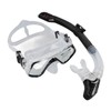 Diving Goggles Silicone Glass Plastic Ultra Clear Comfortable Adjustable Diving